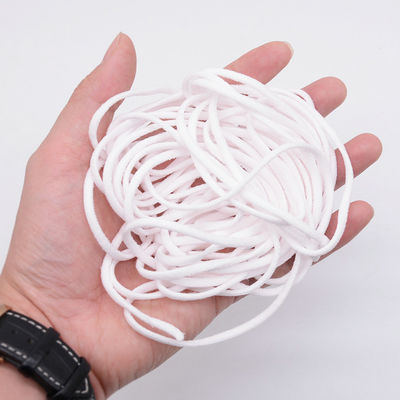 طناب طناب الاستیک ماسک صورت با مقاومت بالا 3 میلی متر 4 میلی متر